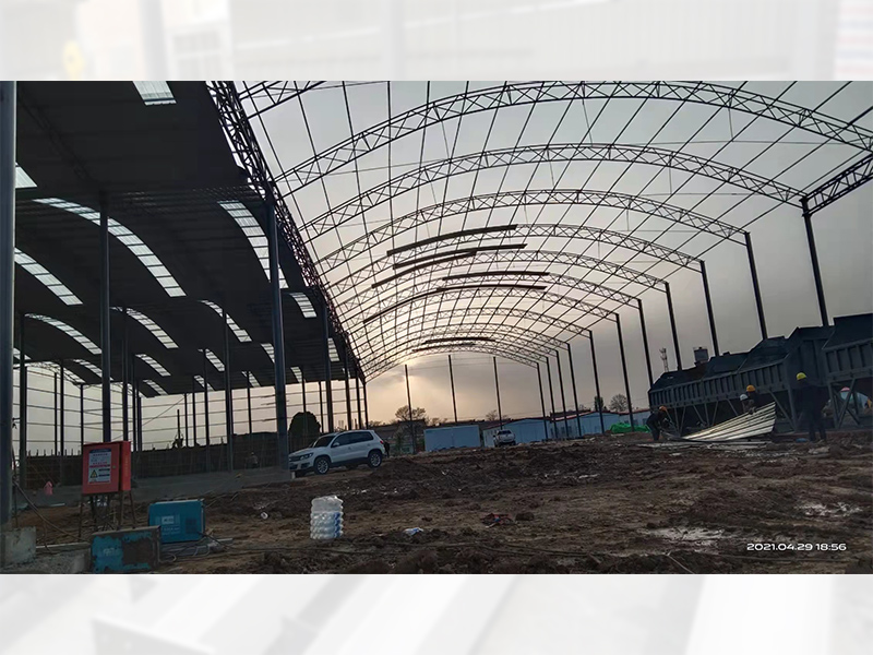 料場(chǎng)弧形棚